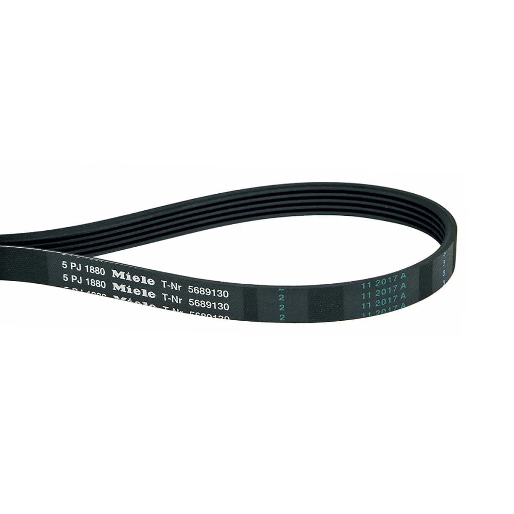 Droogrek Poly-V 1880 PJ 5 met originele code 5689130 11114230 voor Miele - Made in Germany MONTERAL