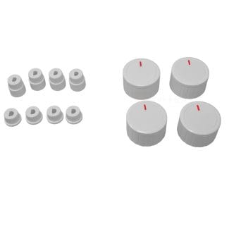 Mando Universal Blanco Cocina Horno (4 Unidades)