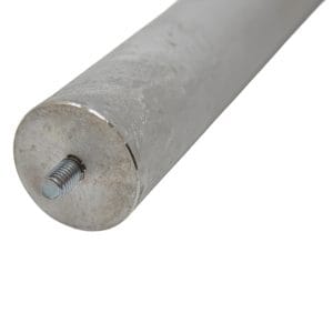 Anodo Magnesio Termo Electrico 33X370mm Rosca M6 X100 2