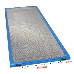 Filtro Metalico PANDO 177x492mm 580058200298 2