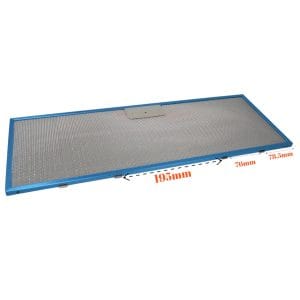 Filtro Metalico Campana BALAY BOSCH 558x198mm 11032819 2 Filtro Metalico Campana BALAY BOSCH 558x198mm 11032819 2