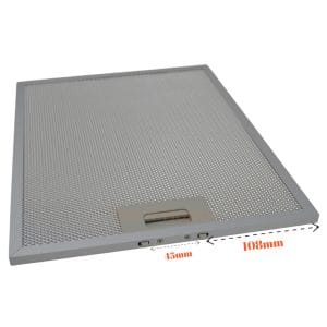 Filtro Metalico Campana MEPAMSA 274x353mm 133.0483.506 1 Filtro Metalico Campana MEPAMSA 274x353mm 133.0483.506 1